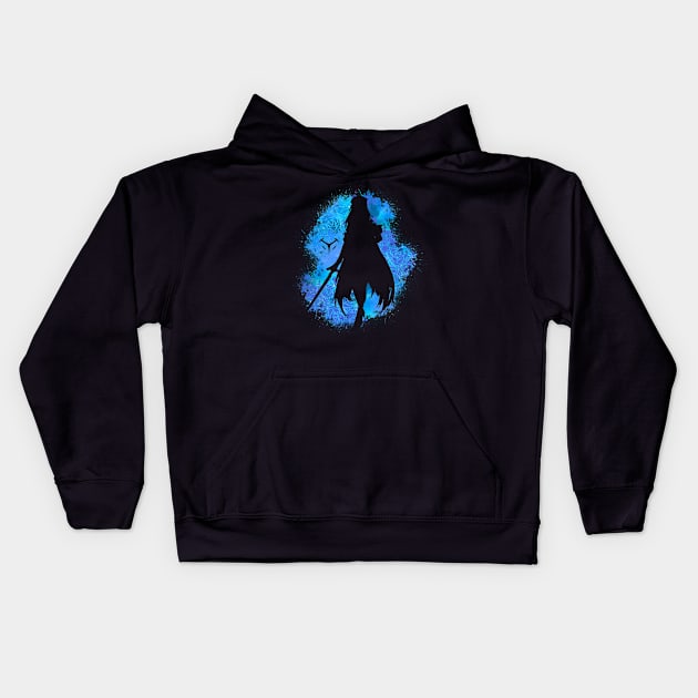 World of Ice Kids Hoodie by Scailaret